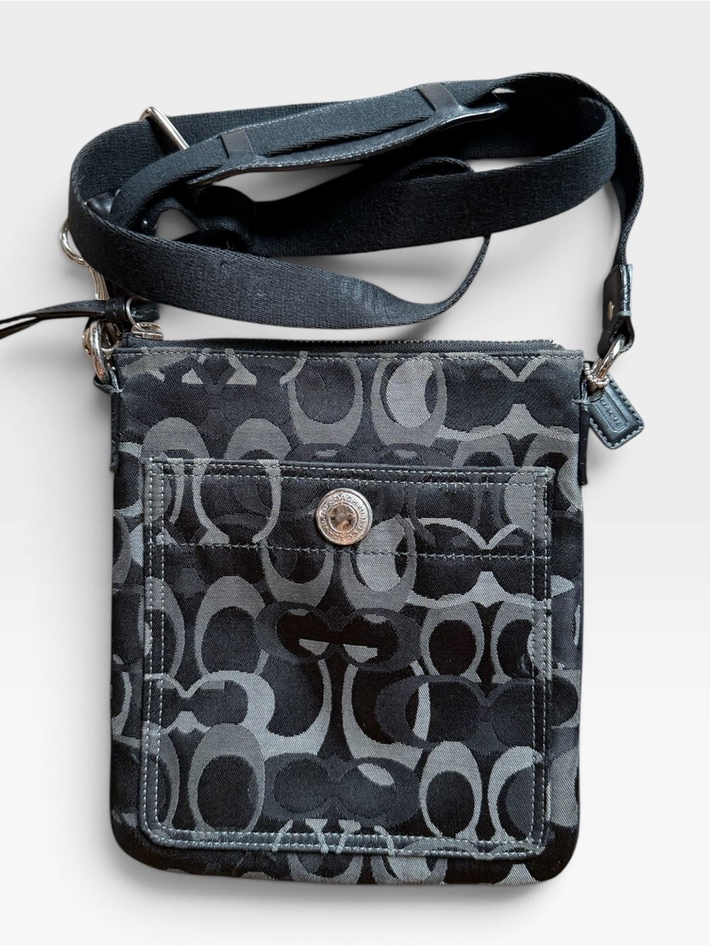 Coach Logo Crossbody Purse